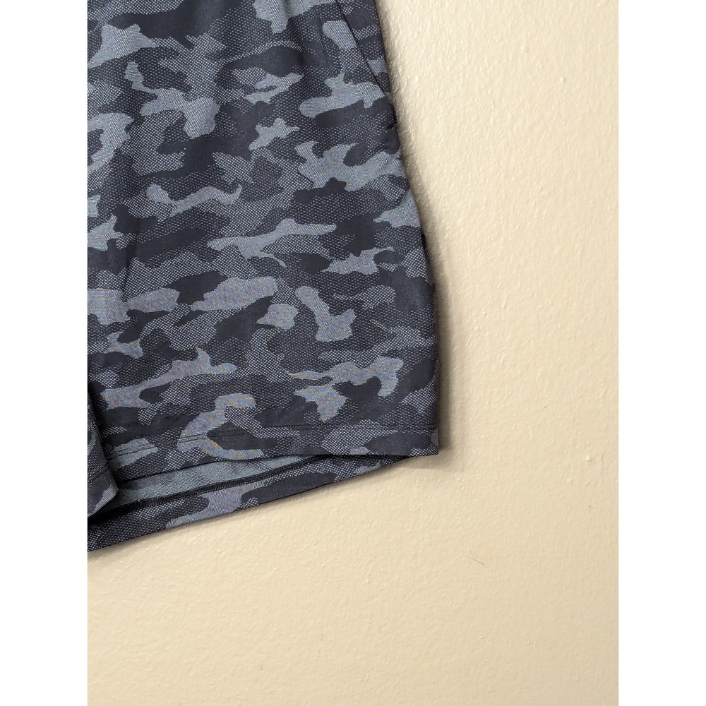 Lululemon Shorts Womens Small Black Gray Camo Athletic Running Gym 6.5" - Picture 5 of 12